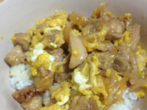 簡単放置で　親子丼